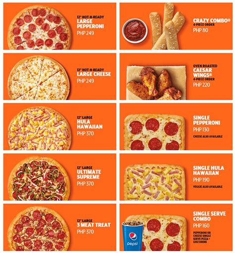 The Little Caesars 5 Lunch Combo presents an ideal opportunity to relish a delectable and budget-friendly meal. . Littlecesar menu